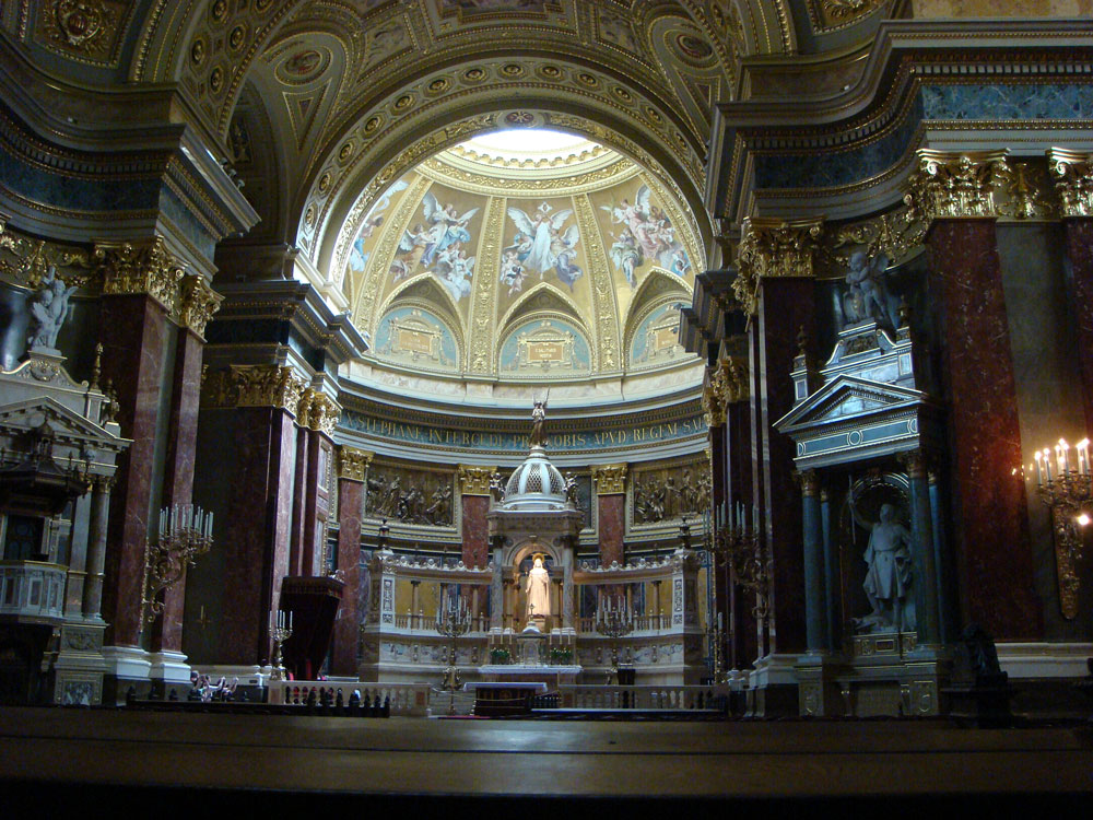 Aziz Stefan Bazilikası’nın içi
