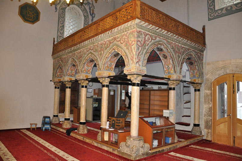 Prizren Sinan Paşa Camii'nin müezzin mahfili