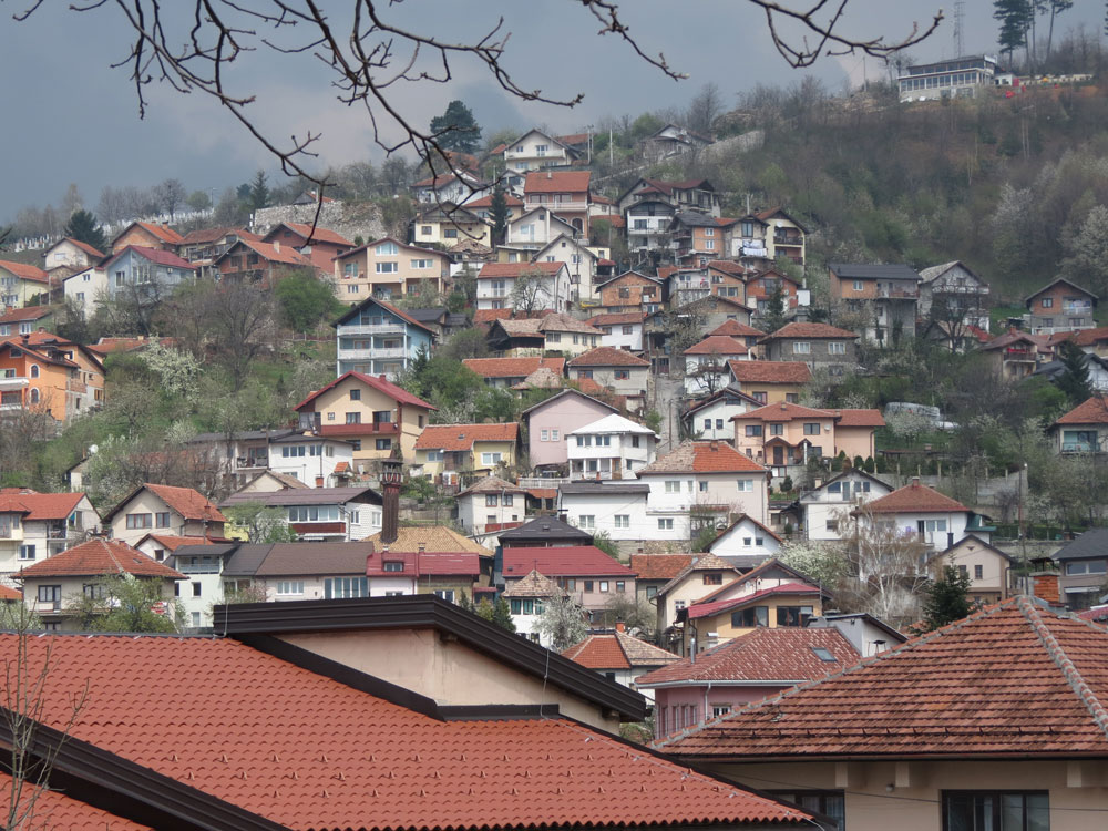Bir Saraybosna manzarası