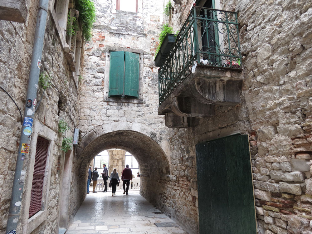 Burası da Split'in Eski Şehri