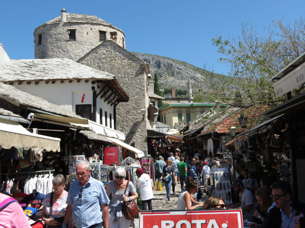 Mostar'ın Eski Şehir bölgesi