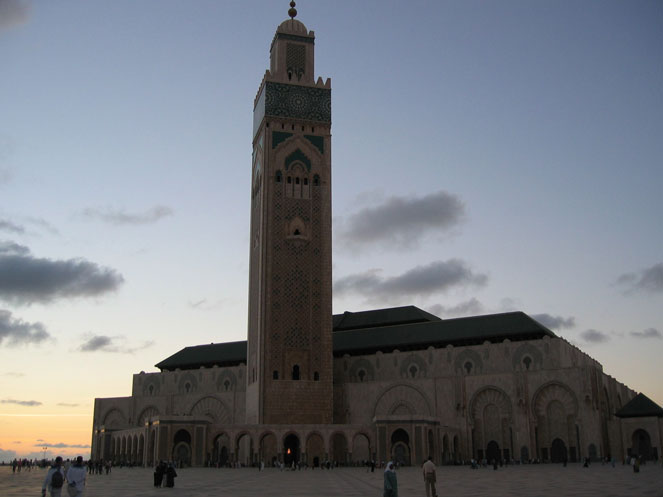 Kazablanka'da II. Hasan Camii