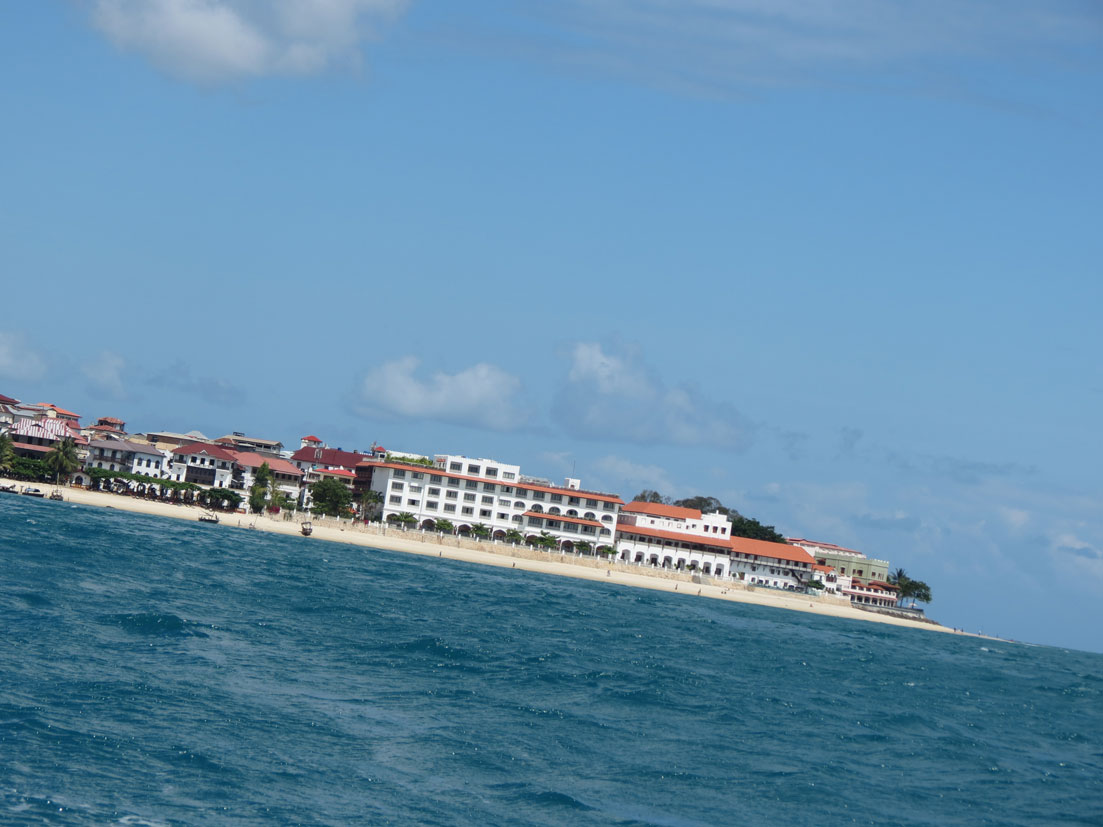 Hapishane Adası yolunda Zanzibar'a kısa bir veda