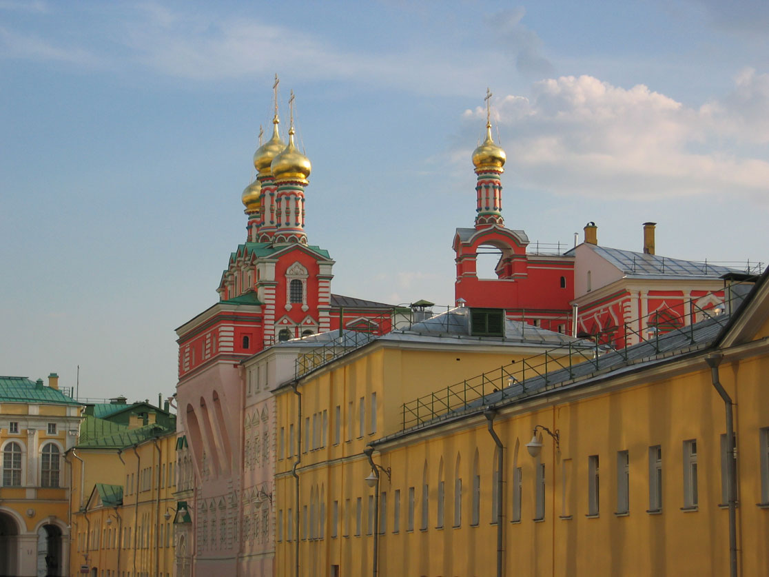 Kremlin'in içinden bir görünüm