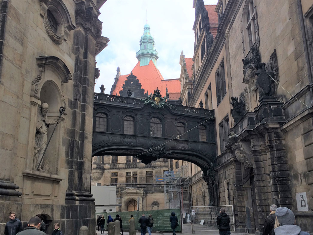 Dresden'in tarihi bölgesi