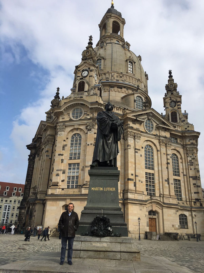Dresden'de Kadınlar Kilisesi, Martin Luther ve ben...