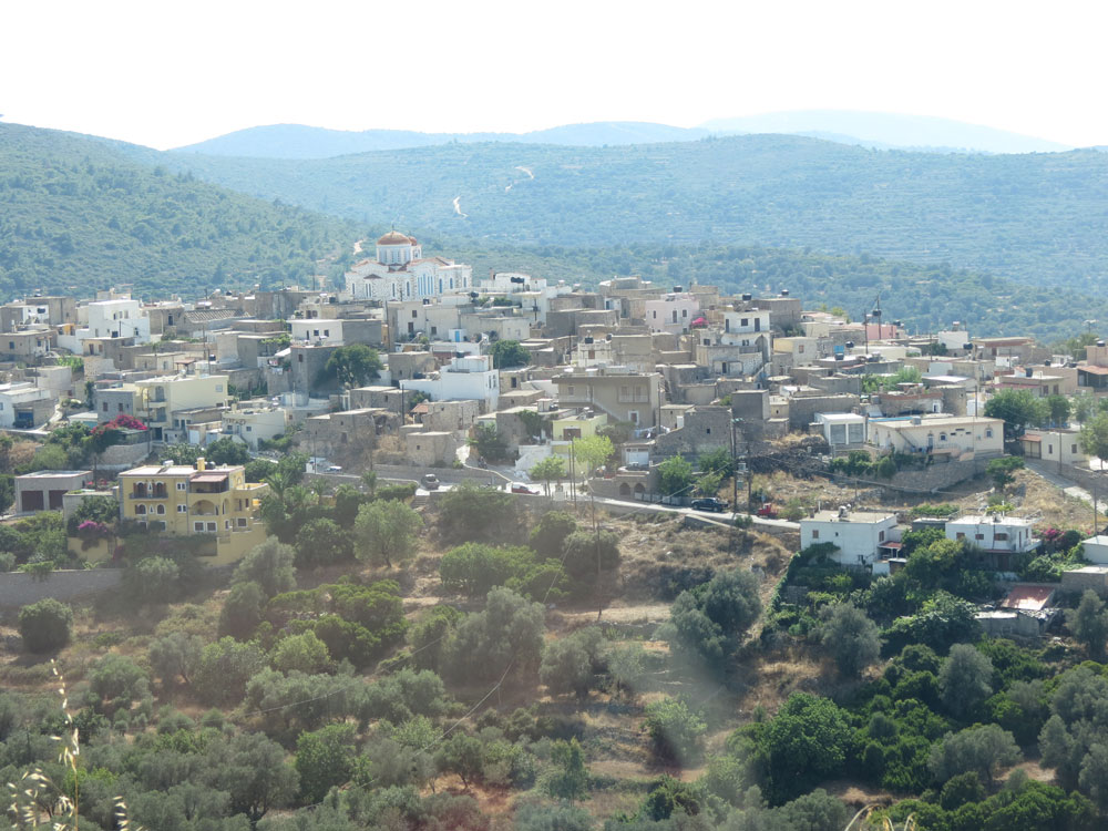 Sakız'ın köylerinden biri