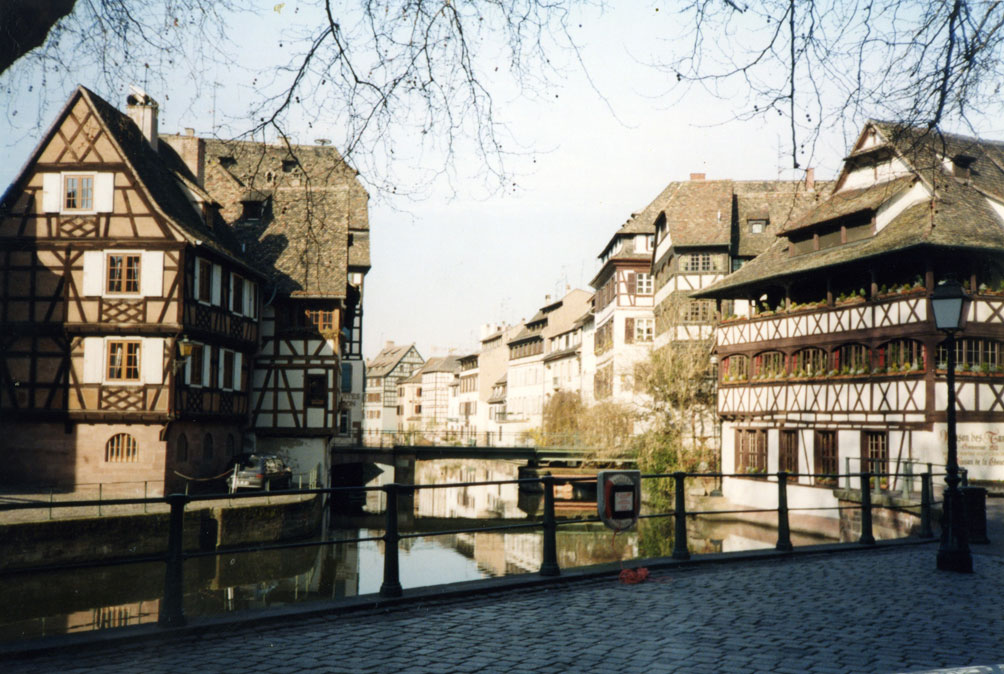 Strazburg'un Küçük Fransa bölgesi