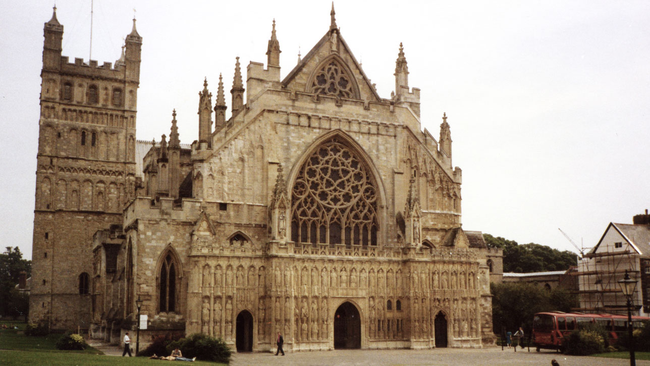 Exeter'in 900 yaşındaki Katedrali