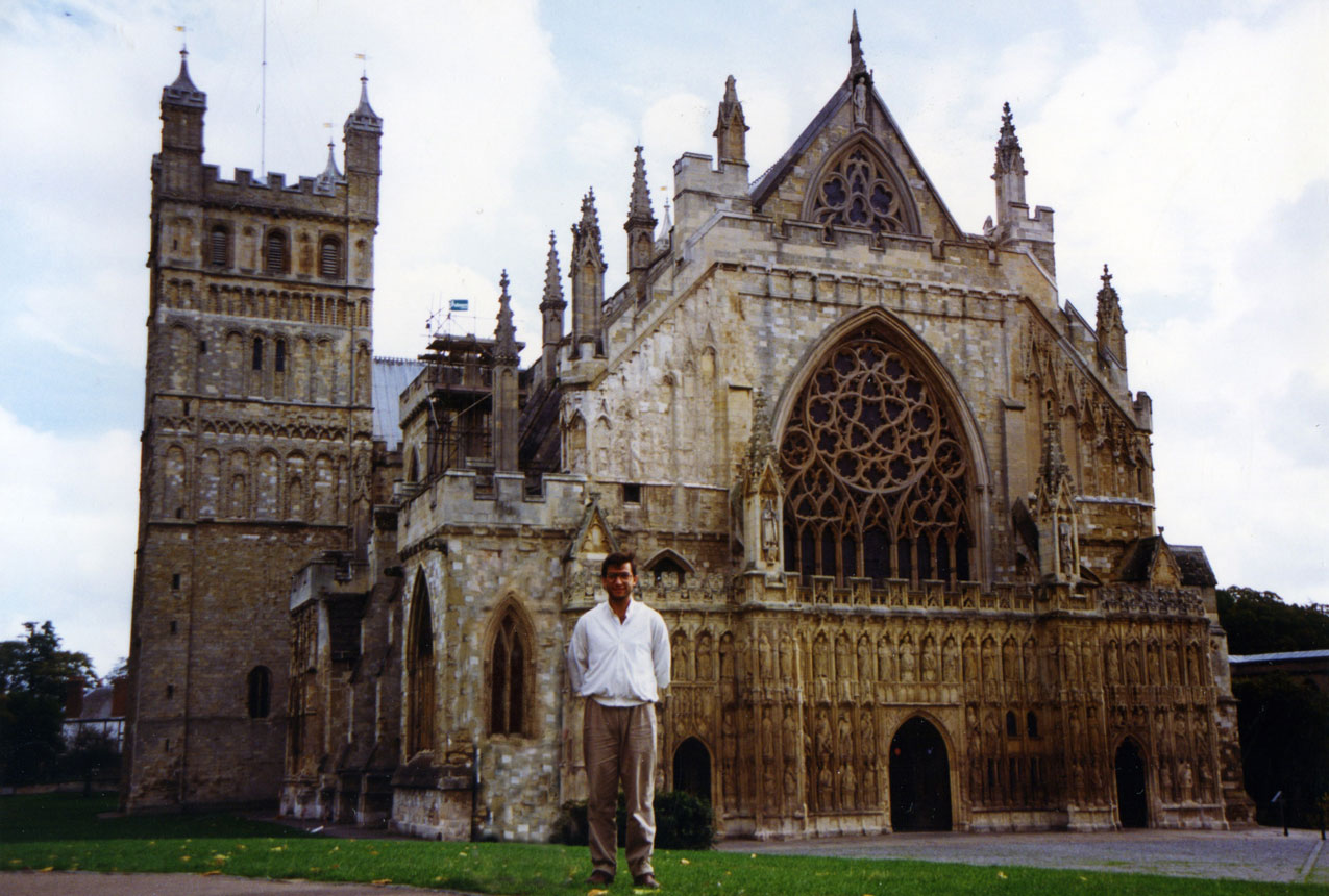 30 yıllık fotoğrafta 900 yıllık bir eser: Exeter Katedrali