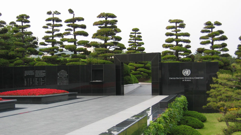 Busan'da Birleşmiş Milletler Şehitliği