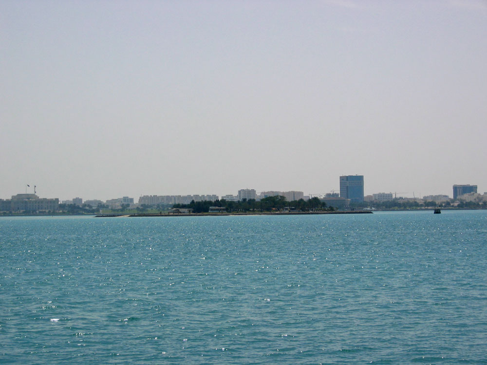Basra Körfezi ve Doha manzarası