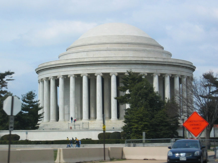 DC'de Thomas Jefferson Anıtı