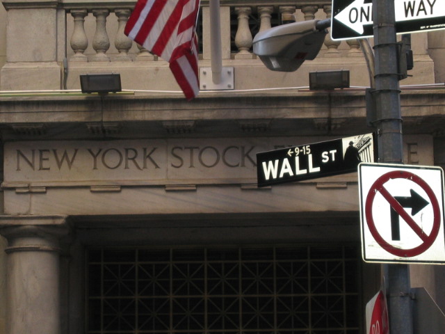 Çok meşhur Wall Street...