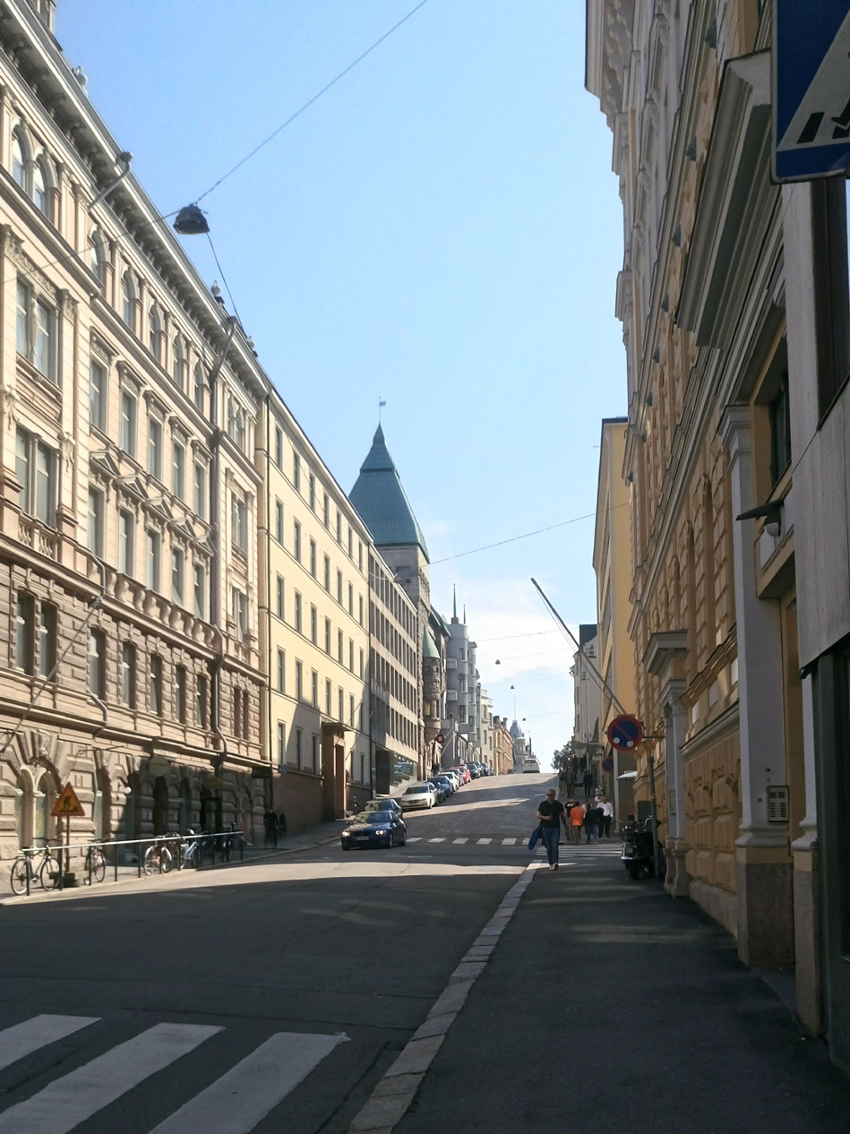 Helsinki sokakları