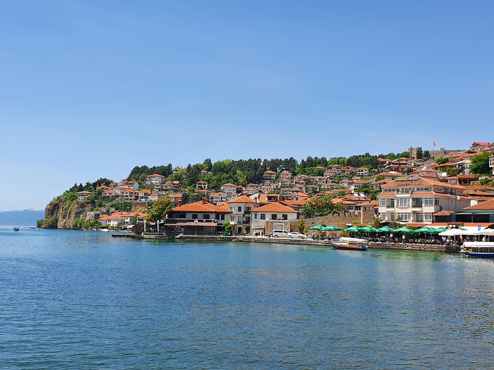 Ohrid manzarası