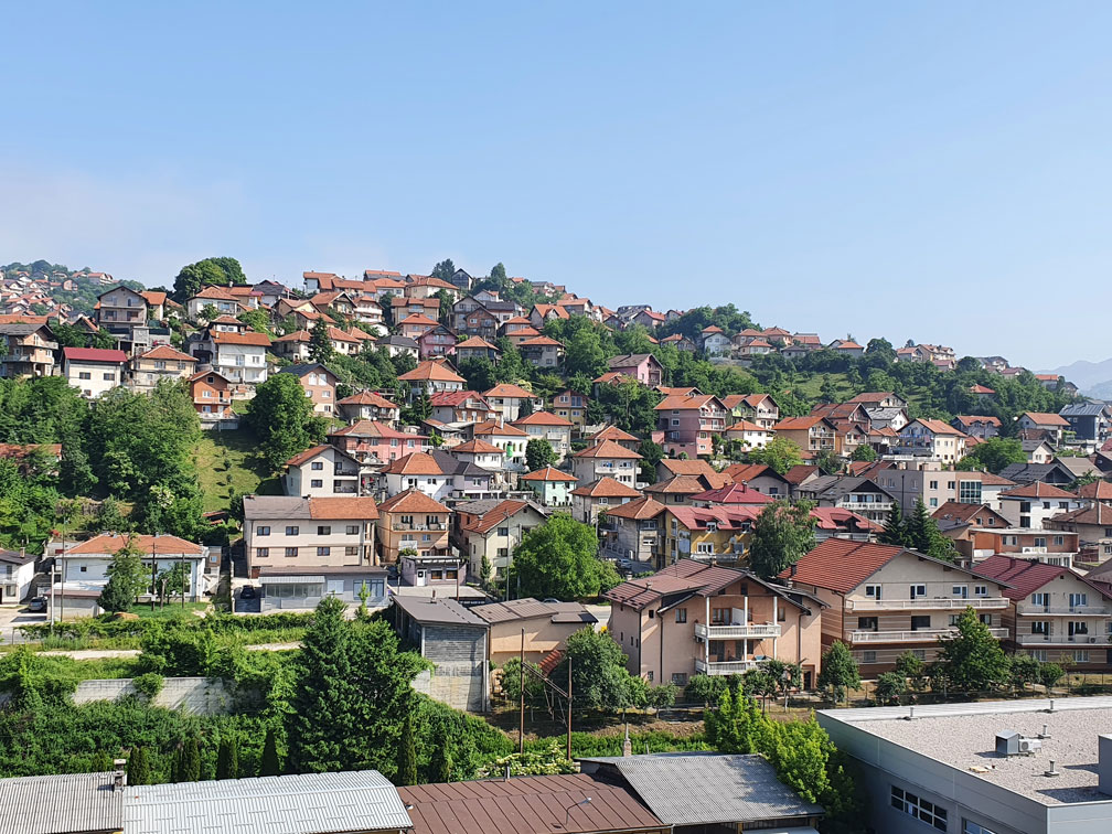 Bir Saraybosna manzarası