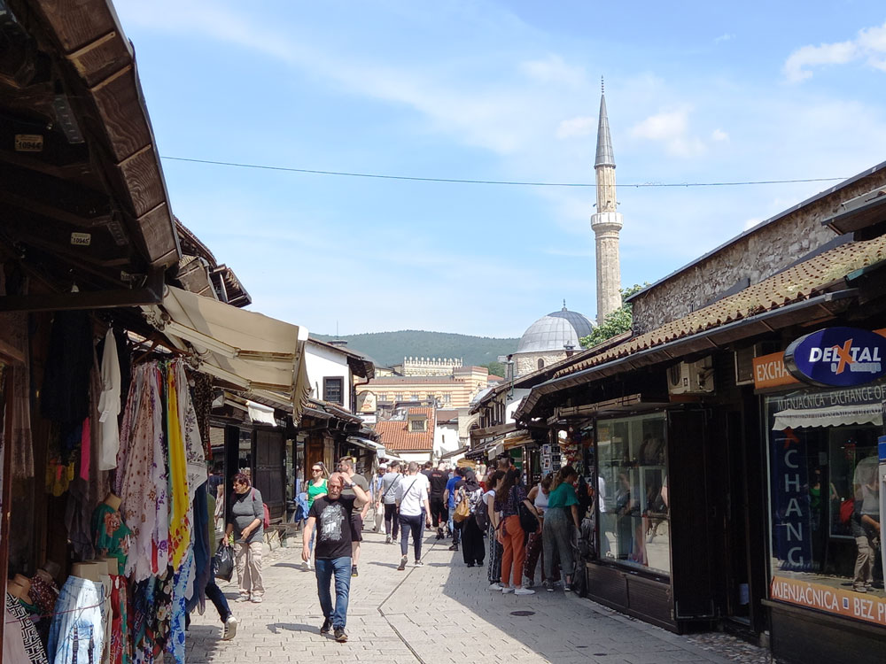 Üsküp'ün meşhur Türk Çarşısı