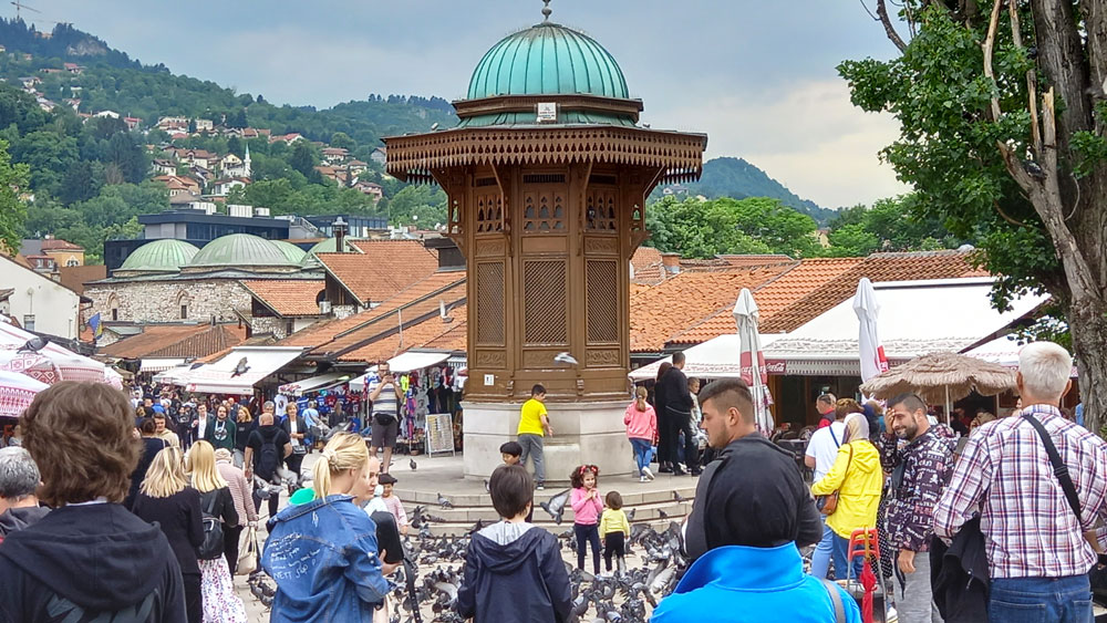 Saraybosna'nın sembolü haline gelen Sebil