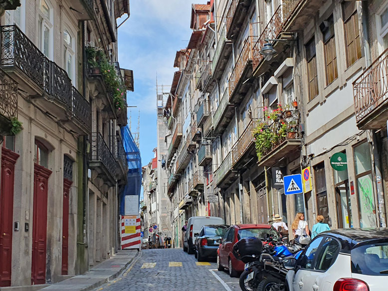 Porto'nun geleneksel sokakları