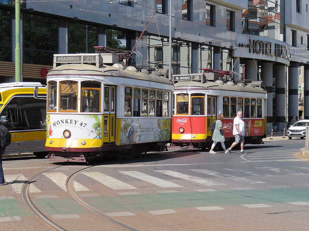 Lizbon'un tarihi tramvayları